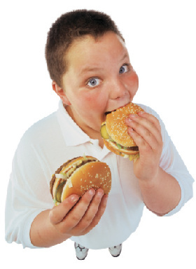 Niño con obesidad, factor de riesgo. Fuente: www.sumedico.com
